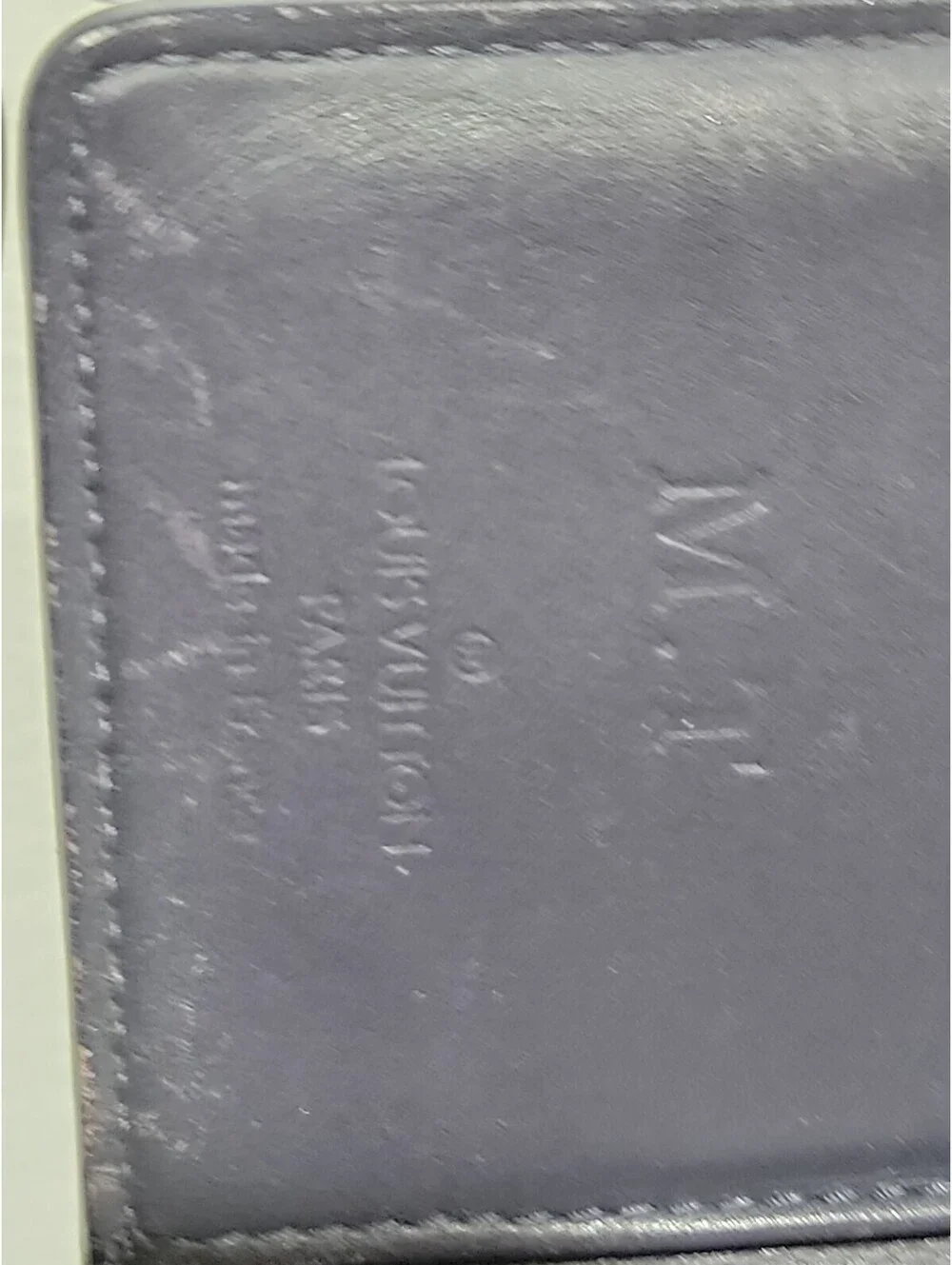 MT Louis Vuitton Monogram Vernis Compact Wallet Kiss-Lock Coin Purse Vintage #☆